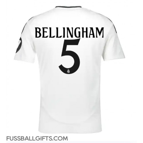 Real Madrid Jude Bellingham #5 Fußballbekleidung Heimtrikot 2024-25 Kurzarm